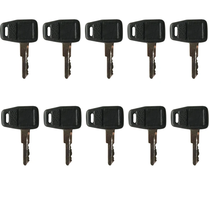 

10pc Ignition key Electric Lock Start keys Compatible With Liugong Loader 855 856 40B 50CN 30E 50C