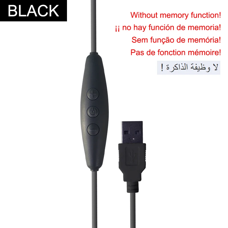 

USB-диммер cooleeon черный 1,5 м