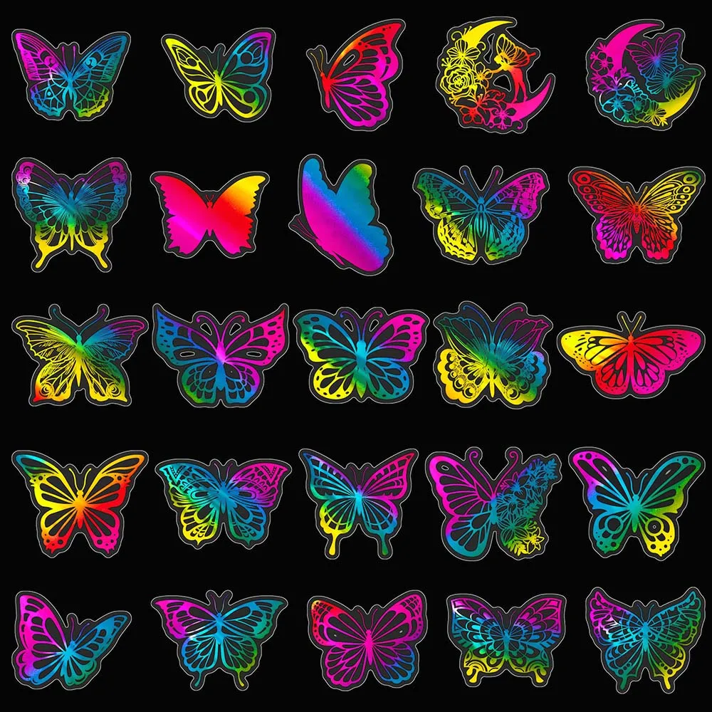 Рисунок 4 - 10/50/100Pcs красочный лазер бабочки