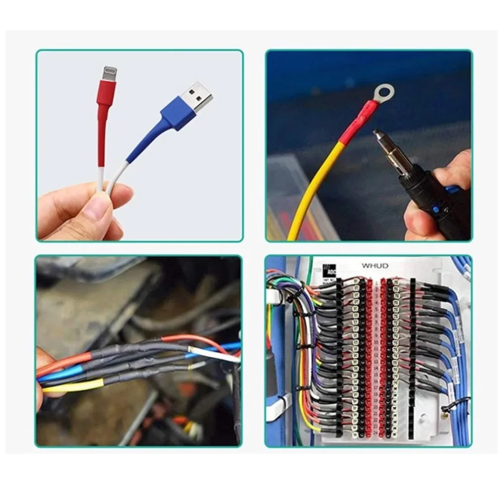 Комплект термоусадочных трубок 328 шт.