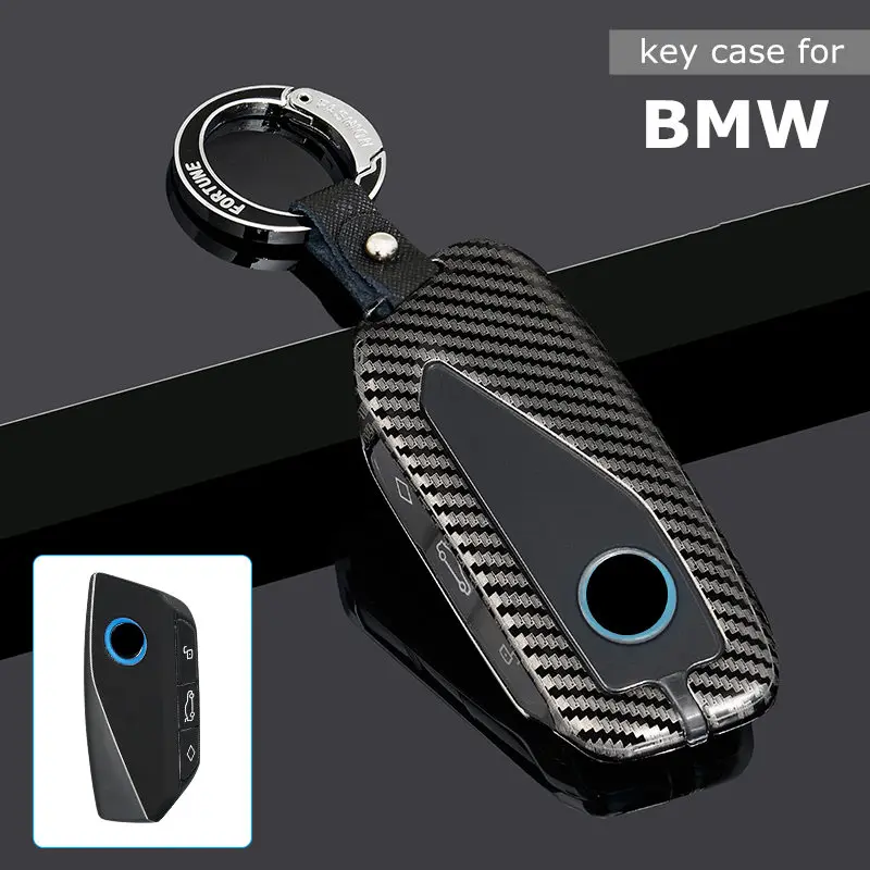 

Zinc alloy Key Cover for BMW Ix X7 I7 XM 2023 Keychain Key Case for bmw 740Li/735Li Car Accessories