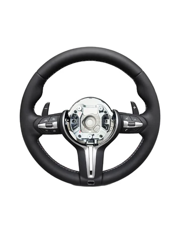 Модернизированный кожаный руль, подходящий для BMW F30 F32 F10 F20 F07 F01 E46 E60 E90 M3 M4 M7 series