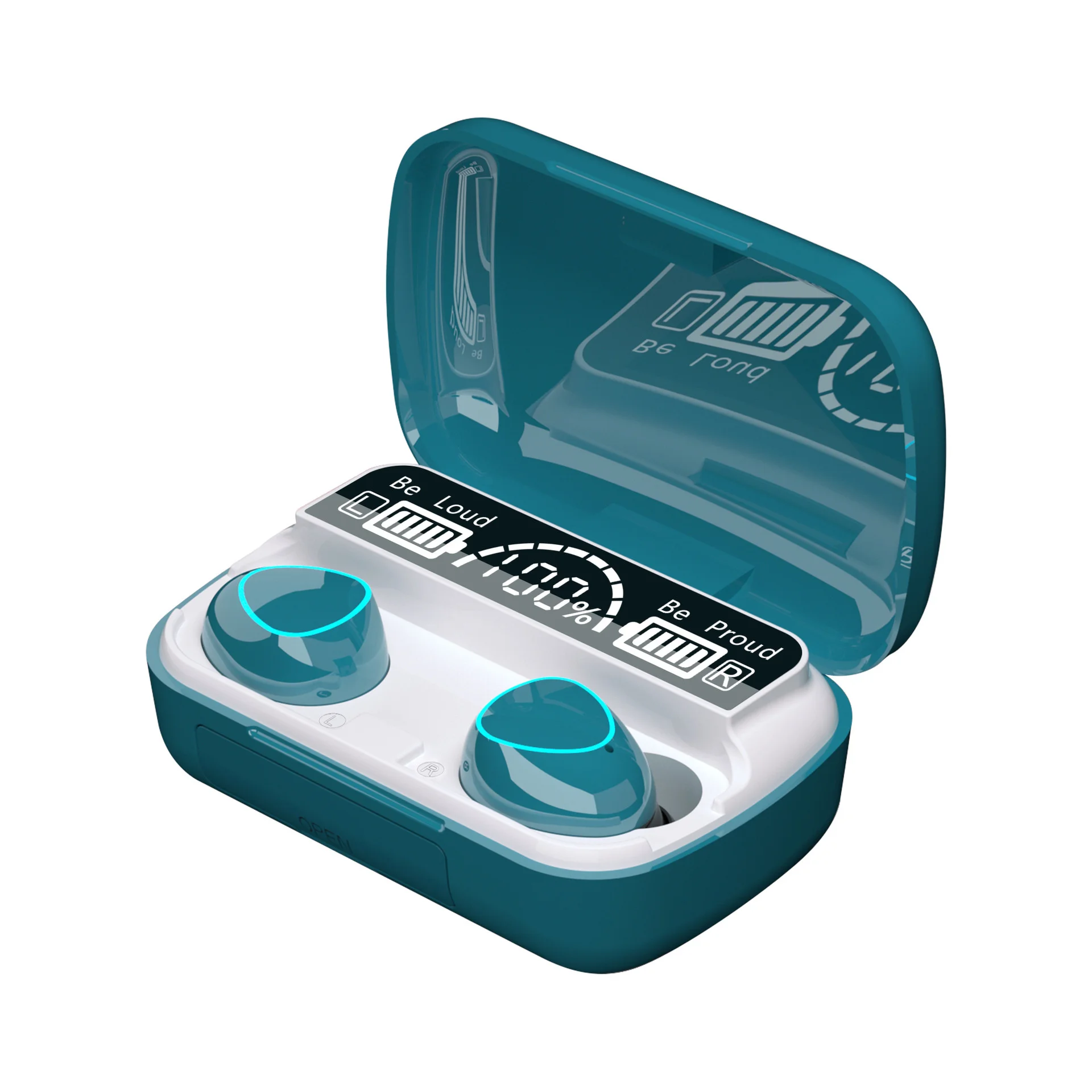 

TWS Bluetooth 5.1 Earphones 3500mAh Charging Box Wireless Headphone 9D Stereo Sports Waterproof Earbuds Headsets With Microphone