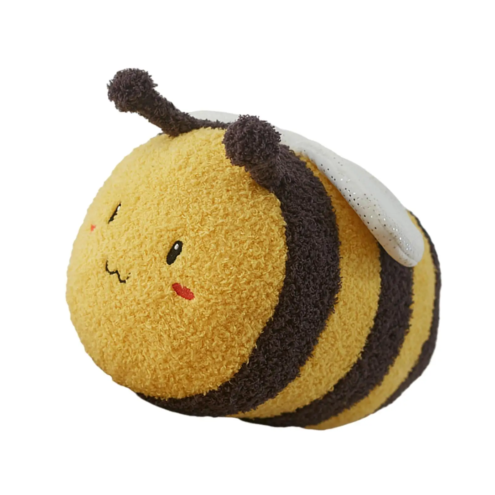 

Cute Plush Bees Toy Cushion Soft Kids Toy Stuffed Animals for Car Ornament Holiday Festival Gifts