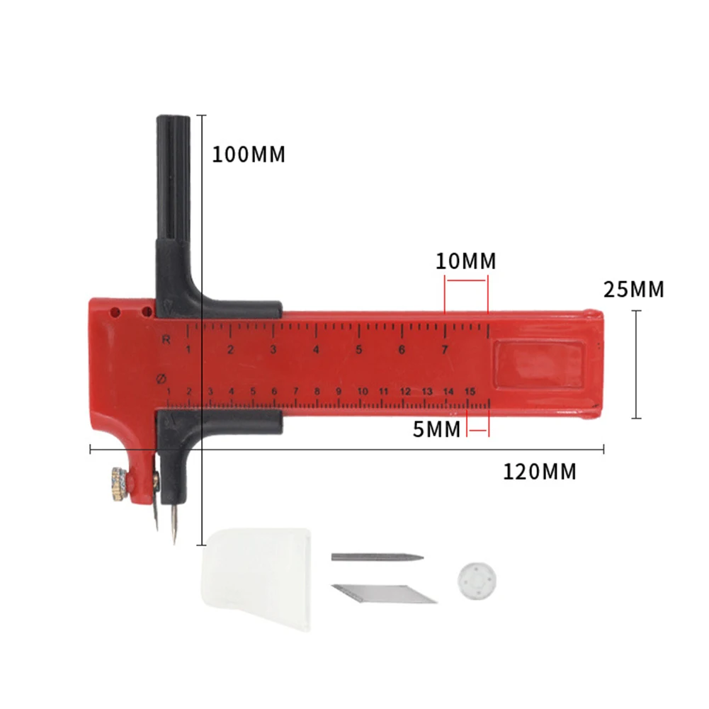 Инструмент для резки круглой бумаги Регулируемый Компас круглая резка машина