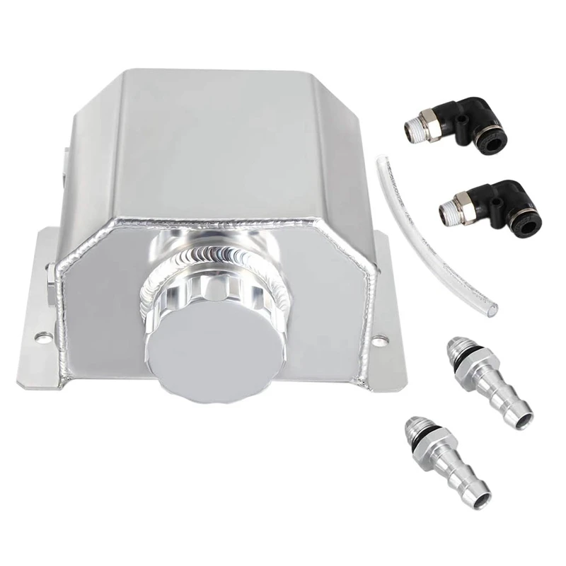 Автомобильный Универсальный 1 л алюминиевый масляный бак дышащий двигателя