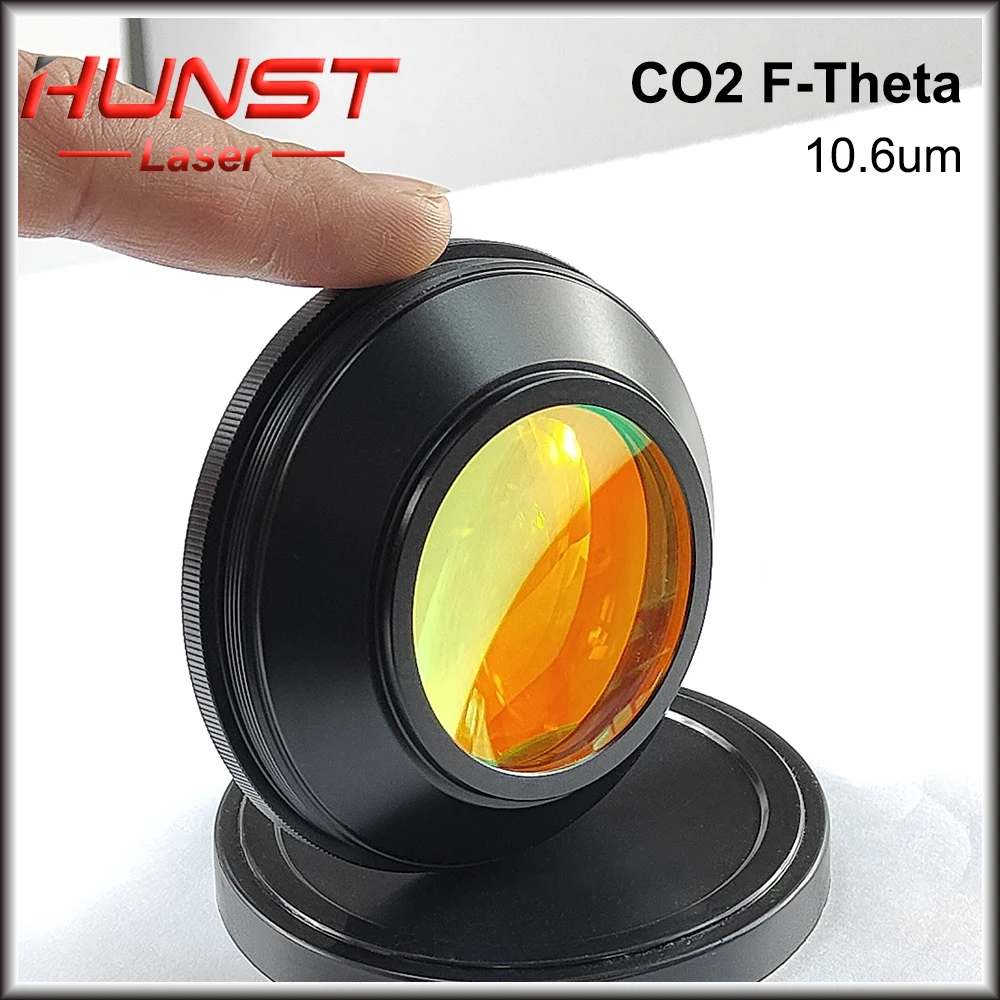 Линза Hunst Co2 F-theta 10 6 мкм 10600 нм длина волны США CVD ZnSe M85 резьба стандарта для лазерной