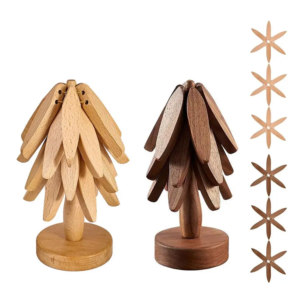 Креативная подставка для дизайна дерева деревянные подставки декоративные
