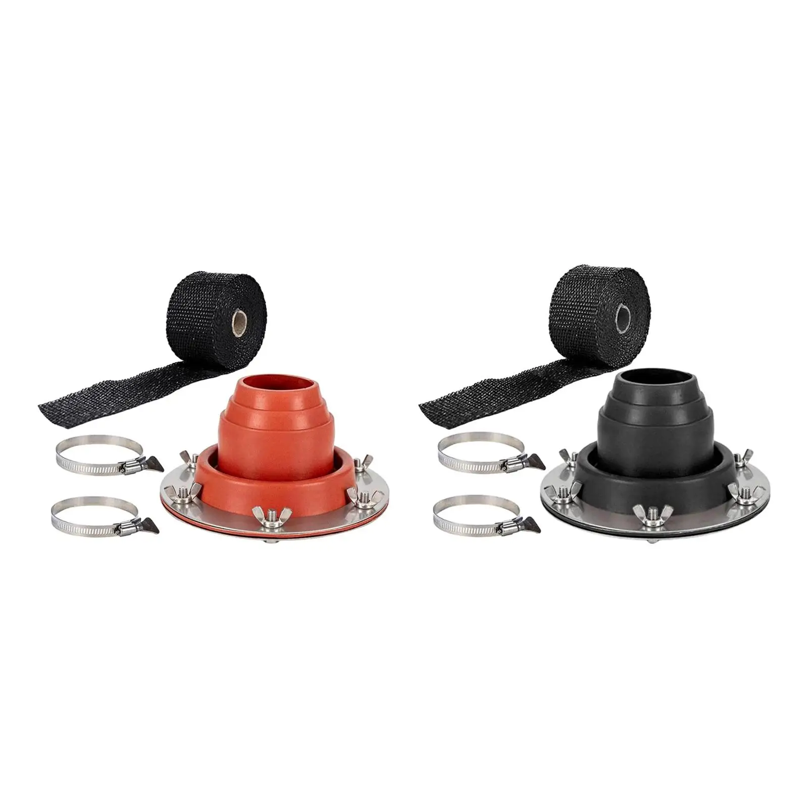 Горячая палатка-печь силиконовая печь для дров с черной огнестойкой лентой 5 м