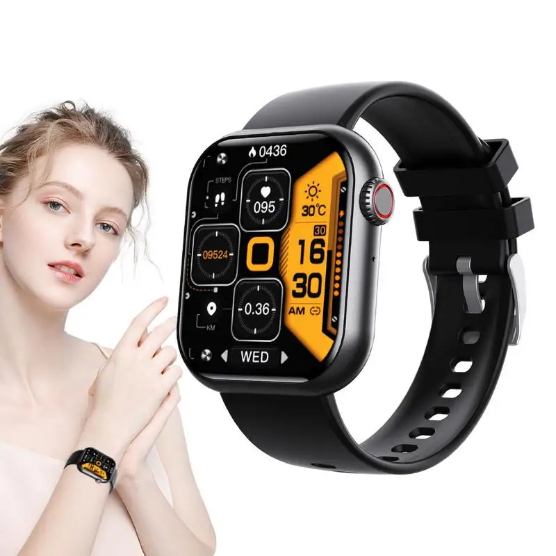 

Умные часы с монитором уровня сахара в крови для мужчин и женщин, водонепроницаемые спортивные Смарт-часы с тонометром, IP68