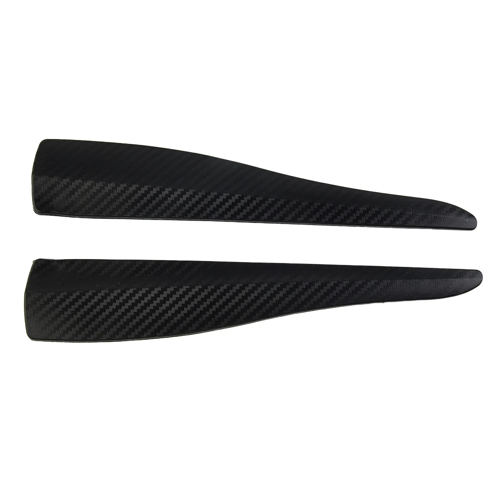 

Universal Bumper Strip Carbon Fiber Crash Guard Edge Corner Flexibly Shaped Soft Rubber 28*5cm Car Accessories