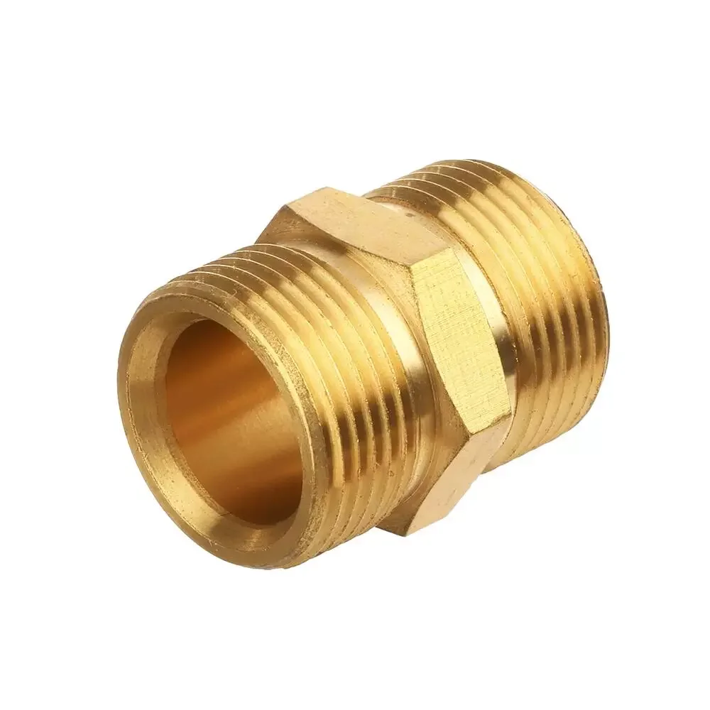 14mm Or 15mm Male Thread Adaptor For High Pressure Washer Gun And Hose Connection Coupler