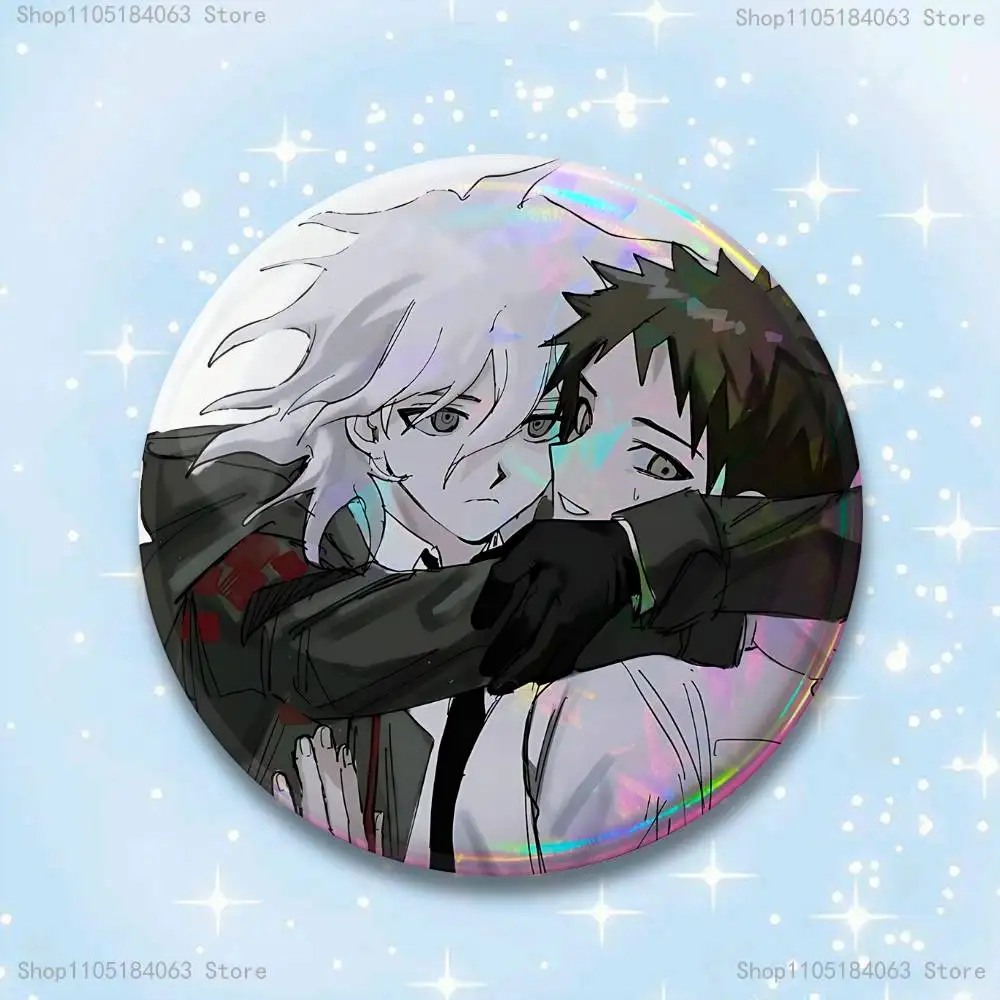 

Эмалированные значки Nagito Hajime Komahina 25/44/75 мм