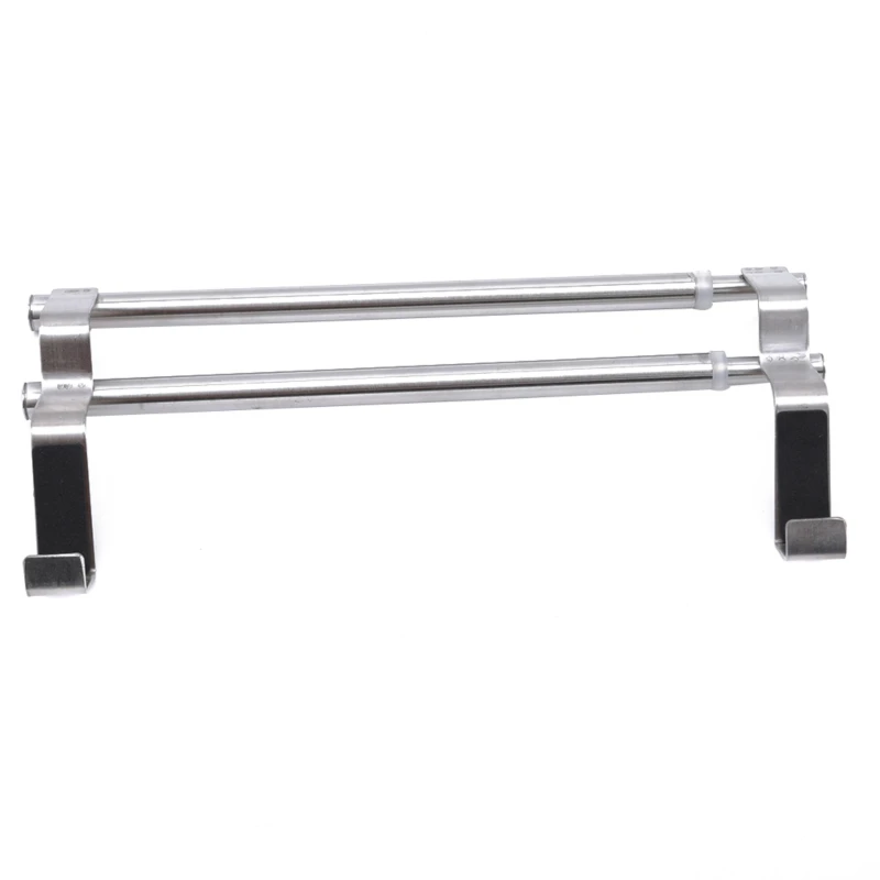 Rack Towel Hanger Over Door Bath Towel Holder Wall Hanging Towel Bar Stainless Kitchen Cabinet Shelf Storage Rack