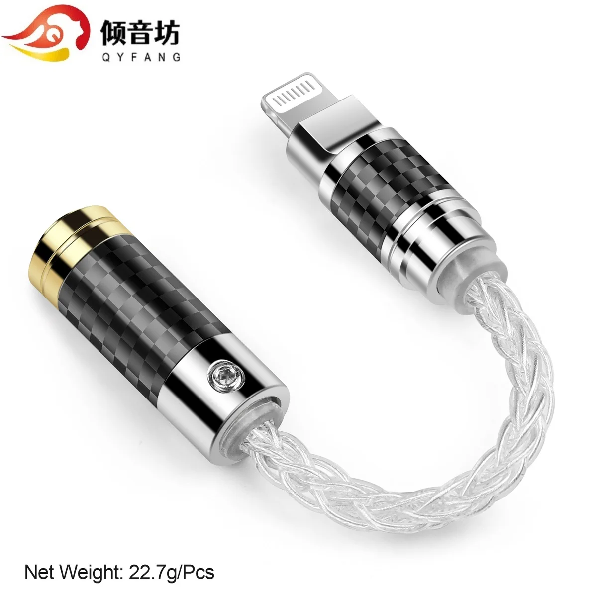 Серия QYFANG M3 хромированный медный сбалансированный разъем для наушников