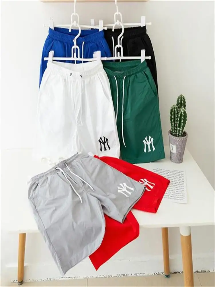 

Шорты мужские повседневные с прострочкой, индивидуальные пляжные штаны, пять минут, лето