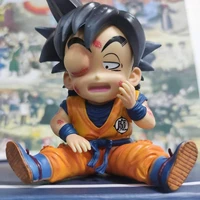 11cm anime dragon ball figures injured son gohan pvc action figure cute collection model toys for gift statue