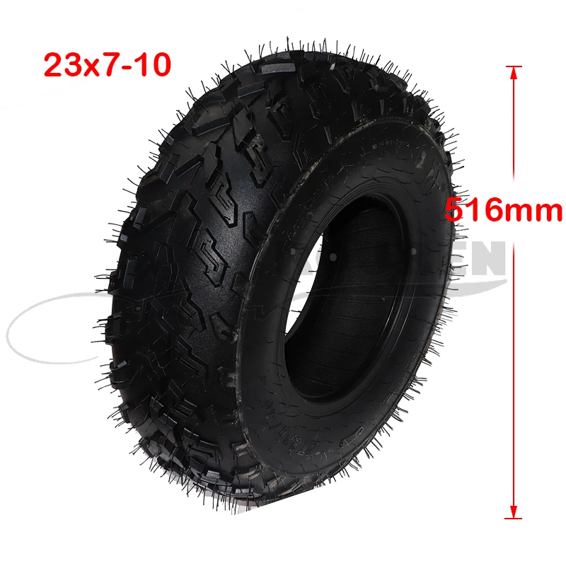 

10 inch vacuum tire 23X7-10 outer tyre 4PR for four-wheeled Beach Car GOKART KARTING ATV UTV Buggy