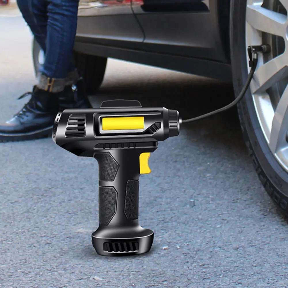 

Automatic Digital Car Tyre Inflator Cordless Handheld Air Compressor Pump 12V