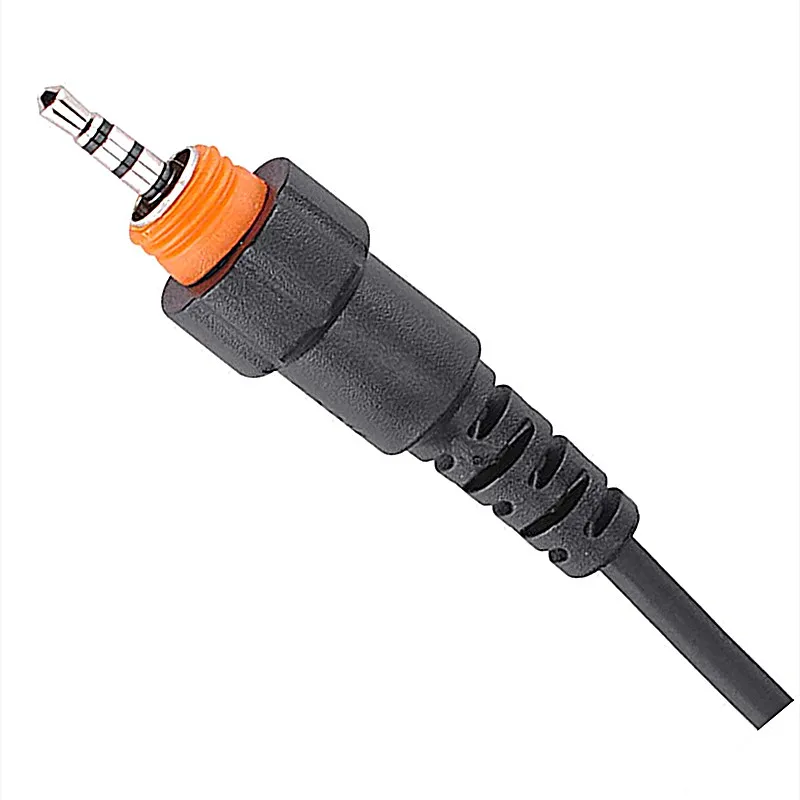 (2 Pcs) C Swivel Headset with Mic PTT Earpiece for Motorola CLP1010 CLP1040 CLP1060 HKLN4487 HKLN4603 Walkie Talkie 2 Way Radio