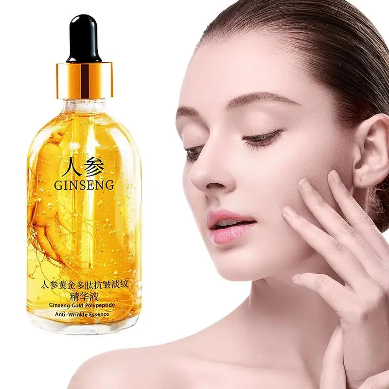 

100ml Ginseng Face Serum Essence Water Firming Moisturizing Repairing Anti-Aging Brighten Whitening Serums Skin Care For Women