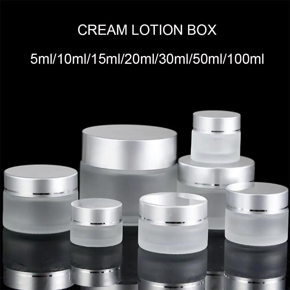 

Sample Jars Leak Proof Travel Storage Cosmetic Containers Cases Makeup Pot Jar Round Ointments Bottle Cream Lotion Box