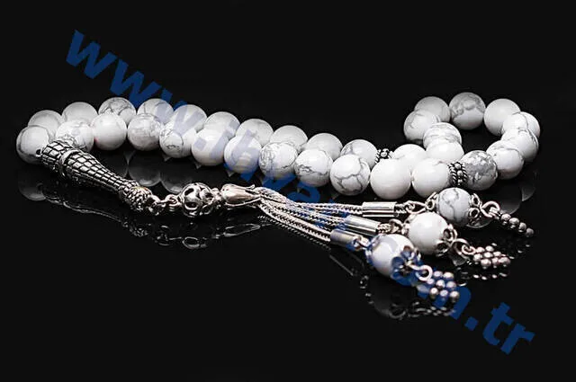 IQRAH Havlit Stone Rosary (925 STERLING SILVER)