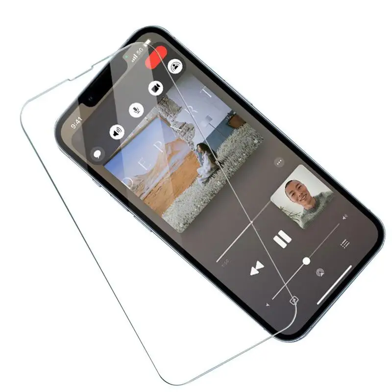 

Protective Glass For Phone14 Phone14Pro/14max Full Cover Screen Protector On Tempered Glass Screen Protector On Smart Phone