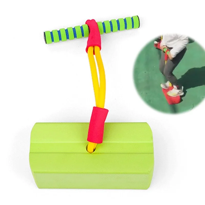 

Foam Pogo Jumper Deluxe Bungee Boing for Kids Fun and Safe Pogo Stick Durable Foam and Bungee Jumper for Ages 2 Up Toddler Toys
