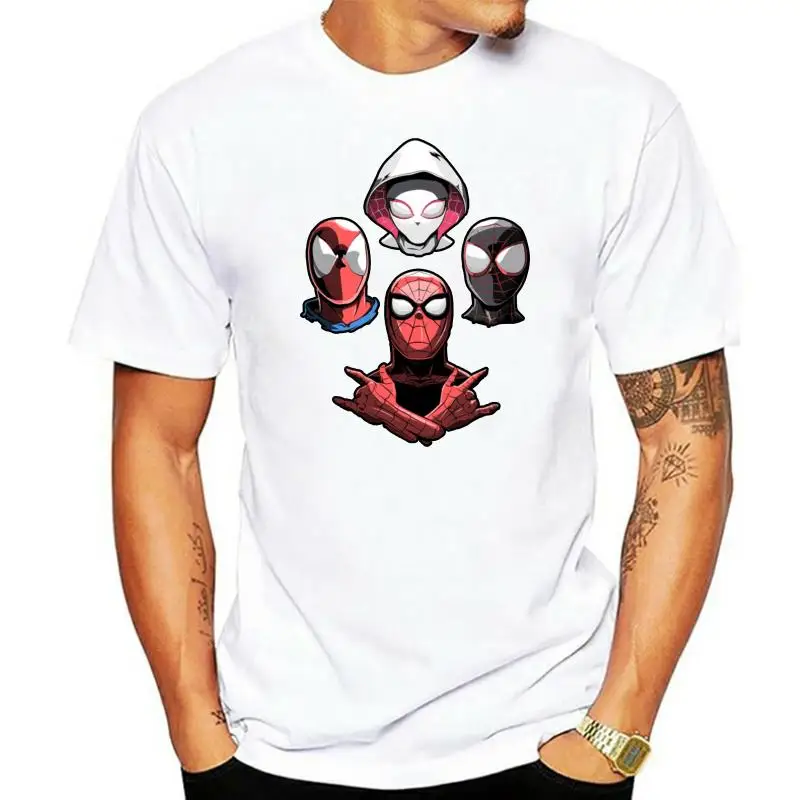 

Rhapsody (Scarlet Spider Variant) Printed T-Shirt Men tshirt Arachnid tees top