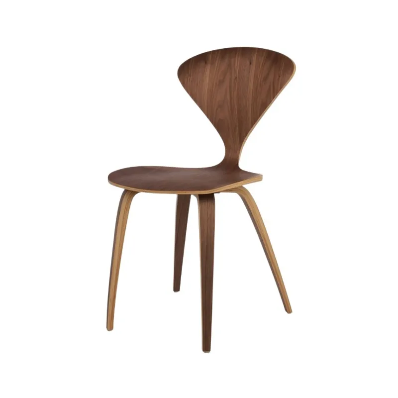 

Mid-century Modern Dining Chair Ash/Walnut Molded Plywood Norman Cherner Side Chairs For Kitchen Furniture Nordic Design