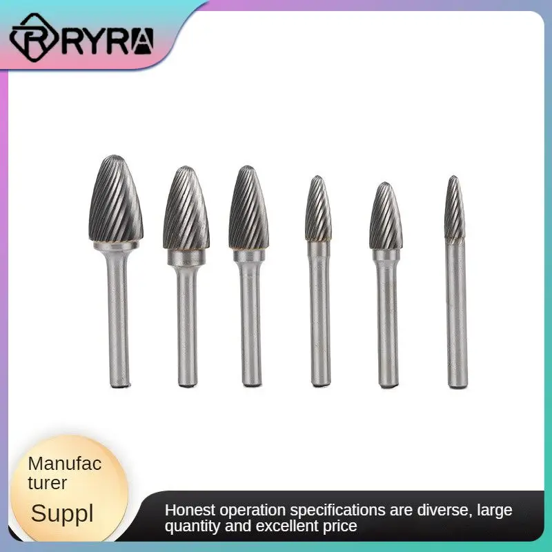 

Sharp Blade Required Rotary File 6 Pieces/box Heat Activated Files 1/4 "rotary Tool File Stainless Steel Milling Cutter