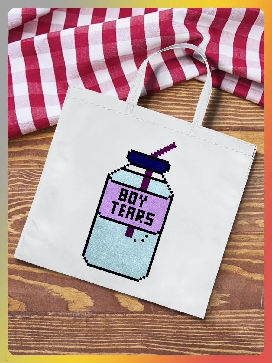 Сумка на плечо сумка шоппер эко пиксель арт (лего pixel котики аниме lego mosaic) - 6937 |