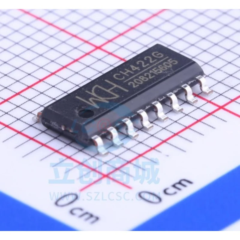 

Интерфейсы CH422G посылка SOP-16 8: I²C, SPI характеристики: POR частота часов: 1 МГц драйвер дисплея Nixie Tube и плата расширения ввода/вывода