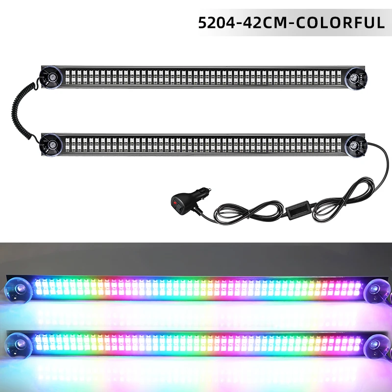 

RGB 192LED Автоматический стробоскоп на лобовом стекле на крыше 2 в 1 Светодиодная вспышка Предупреждающий сигнал Лампа для лобового стекла грузовика Стробоскоп Аварийный автомобильный свет