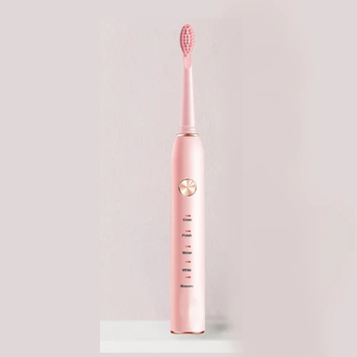 

Accessories New Electric Waterproof Soft Toothbrush USB Charging Sonic Vibration Five-speed Adult Toothbrush