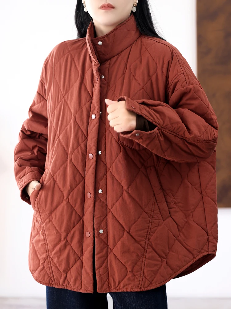 Зеленая хлопковая рубашка с ромбами Верхняя одежда хлопковой подкладкой ~ Супер