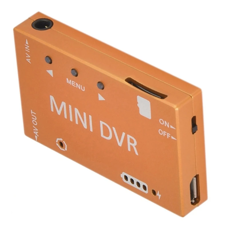 Мини-модуль FPV DVR со встроенным аккумулятором видеозвукозаписывающие устройства