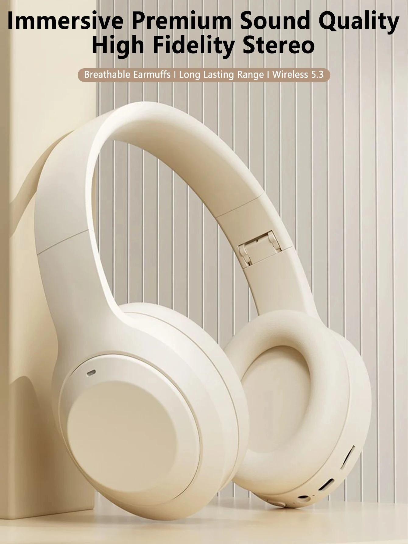 Гарнитура беспроводные Bluetooth 5 0 складные наушники с шумоподавлением спортивные