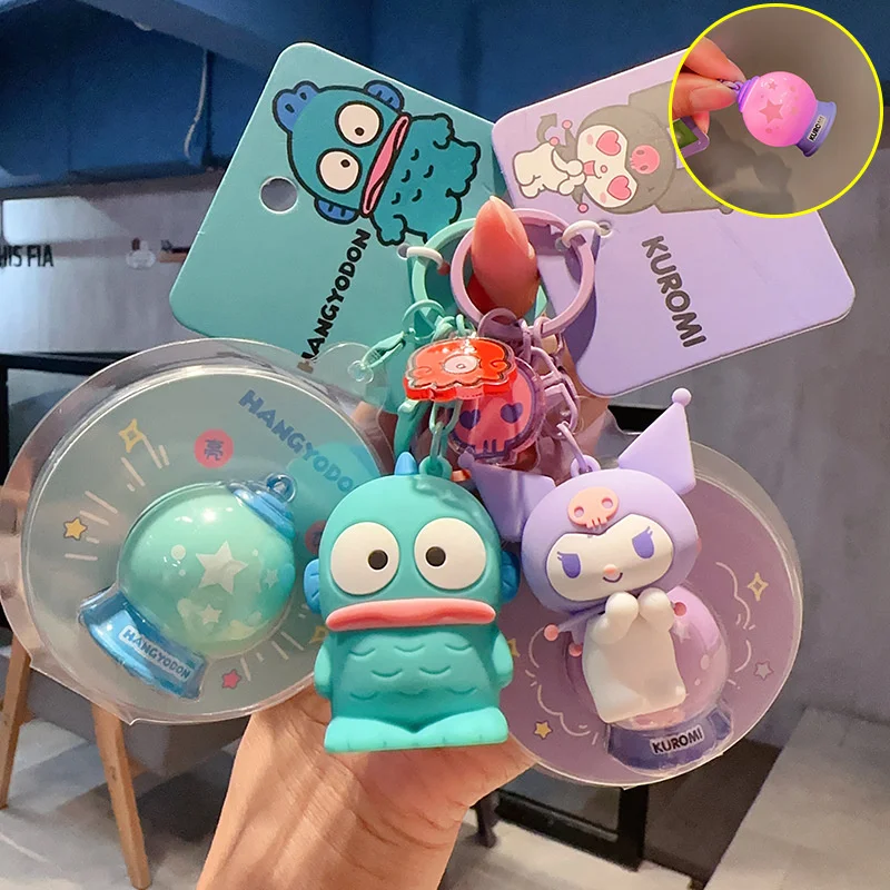 Светящийся сверкающий брелок серии Planet Sanrio милая модная сумка для девочек