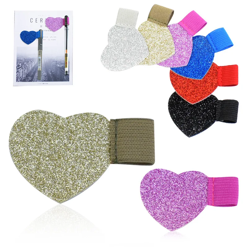 Простой деловой подарок из искусственной кожи самоклеящаяся ручка-зажим