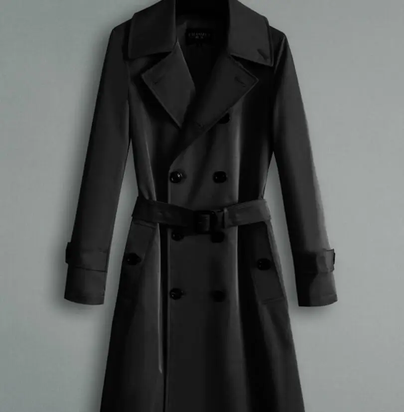 Мужская Новая индивидуальная модная двухбортная облегающая Повседневная