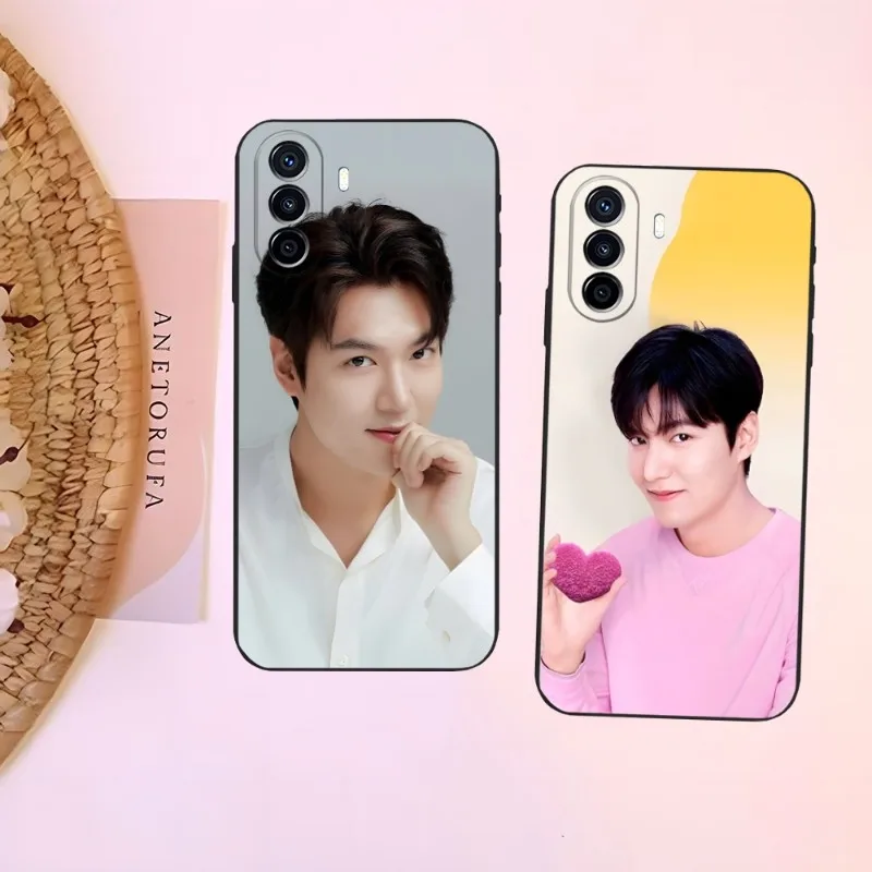 Чехол Lee MinHo для телефона Huawei P50 P40 P30 Mate50 Mate40 Mate30 NOVA10 NOVA9 NOVA8 Pro Plus, черный мягкий чехол