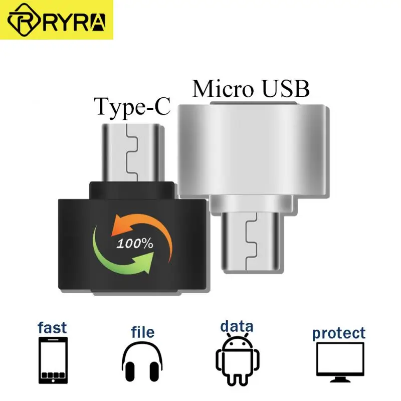 High Speed Type-C Male To USB Female OTG Converter Stable Connection For USB Flash Drive Card Reader Mouse And Other USB Devices