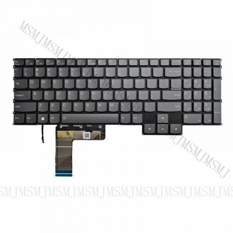 Фото S +++ Ноутбук, новинка для Lenovo Legion Slim 5, 16APH8, 16IRH8, американская клавиатура с подсветкой №1