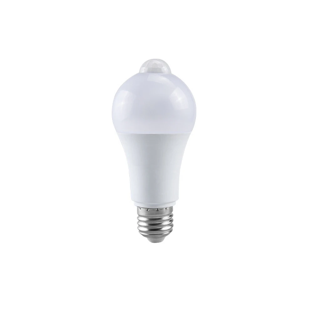 

12W 18W E27 LED Bulb Sensor Auto ON OFF Detection Energy-saving Night-light Lamp Home Entrance Porch 18W Warm white