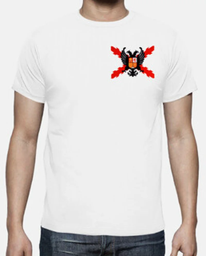 

Double Headed Eagle Spanish Tercios De Flandes T-Shirt Short Sleeve Casual 100% Cotton Men T Shirts Size S-3XL