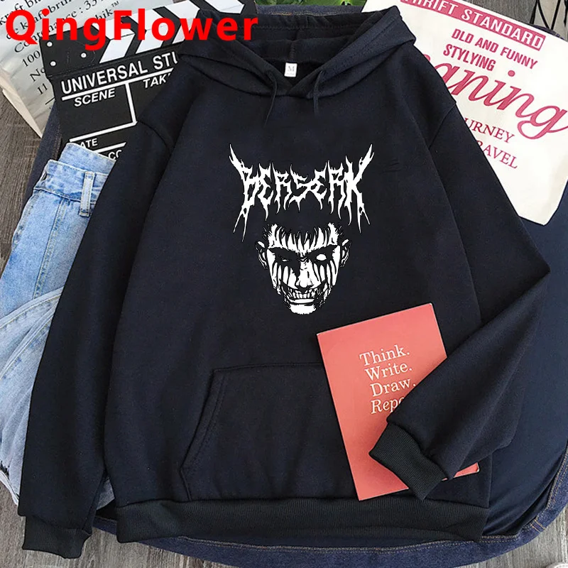 

Berserk Guts hoodies male hip hop grunge men sweatshirts pullover hip hop