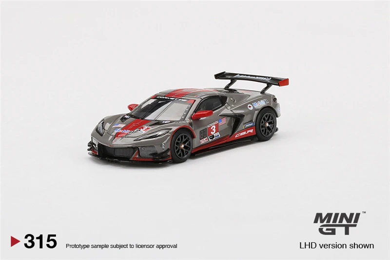 

MINI GT 1:64 Corvette C8.R #3 Racing LHD Diecast Model Car