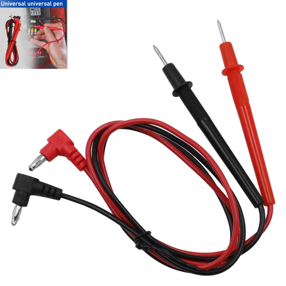 

1000V 10A Digital Multimeter Clip Leads Voltmeter Probe Test Cable Wire Pen Terminat Copper Needle Crosshead Multimeter Pen